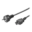 Καλώδιο Τροφοδοσίας Goobay 93586, 0.75mm², 1.8m, μαύρο