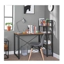 Μεταλλικό Γραφείο με 4 Ράφια 120 x 60 x 120 cm Vasagle (LWD48X)