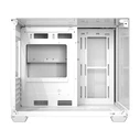 darkFlash TH285M White Micro-ATX/ITX PC Case (Tempered Glass)