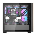 Darkflash DS900WS Gaming Midi Tower Κουτί Υπολογιστή με Πλαϊνό Παράθυρο - Μαύρο