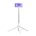 Telesin Selfie Stick με Bluetooth / Τηλεχειριστήριο - Λευκό