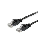 Καλώδιο Δικτύου Equip Cat6A U/UTP 2xRJ45 10.00m Black LSZH
