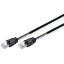 Καλώδιο Δικτύου Digitus Cat6 S/FTP 2xRJ45 3.0m Black Outdoor
