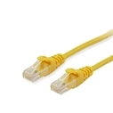 Καλώδιο Δικτύου Equip Cat6A U/UTP 2xRJ45 1.00m Yellow LSZH