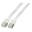 Καλώδιο Δικτύου EFB RJ45 FlachU/FTP, Cat.6A, PVC, 5.0m, White