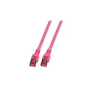 Καλώδιο Δικτύου EFB RJ45 S/FTP, Cat.6, LSZH, 1m, magenta
