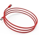 Καλώδιο Δικτύου Inca ICAT6-02TK RJ45 Cat6 UTP Red 2.0m