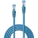 Καλώδιο Δικτύου Lindy Cat6A S/FTP PIMF LSOH Blue 0.50m