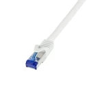 Καλώδιο Δικτύου Logilink Ultraflex, Cat.6A, S/FTP, White, 1,5 m