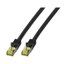 Καλώδιο Δικτύου EFB RJ45 S/FTP,Cat.6A,LSZH,0.5m,Black
