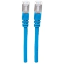 Καλώδιο Δικτύου Intellinet Cat6A CU S/FTP LSOH 0.50m Blue