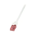 Καλώδιο Δικτύου Logilink CAT6 U/UTP AWG26 1,00m White Primeline