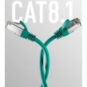 Καλώδιο Δικτύου EFB CAT8.1 Green 0.25m RJ45 S/FTP PIMF
