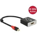 Αντάπτορας DisplayPort Delock mini DP -> HDMI M/F 0.20m schw.