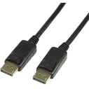 Καλώδιο DisplayPort Logilink DP/M to DP/M, 4K/60 Hz, schw. 5m