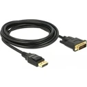 Καλώδιο DisplayPort Delock DP 1.2 -> DVI (24+1) M/M 3.0m Black