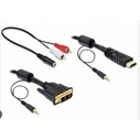 Καλώδιο DVI Delock (18+1) -> HDMI M/M 2.00m +Audio