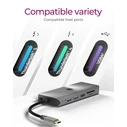 Docking Station Icy Box 12-in-1 mobile USB 3.2 Gen 1 Type-C