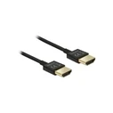 Καλώδιο HDMI Delock Ethernet A -> A M/M 0.50m 3D 4K slim