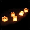 Gadget Mad Monkey water lanterns 10 pieces 11x11x11cm White