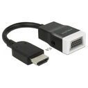 Αντάπτορας HDMI Delock A -> D-Sub15 M/F screwless +Audio +Kab