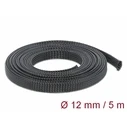 Διαχείρισης Καλωδίων Delock braided stretchable 5m x 12mm Black