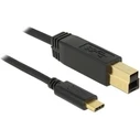 Καλώδιo USB Delock 3.1 Gen2 C > B 1.0m Black