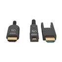 Καλώδιο HDMI Manhattan LWL HDMI-St. to HDMI-/Micro-HDMI-St. 4K 30m