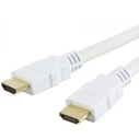 Καλώδιο HDMI Techly High Speed with Ethernet A/A/M/M 1m White