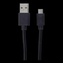 Καλώδιo USB 2GO charging/data Micro-1m PET-B Black