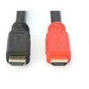 Καλώδιο HDMI Logilink A/M to A/M, 4K/60 Hz, AMP, Black/rot
