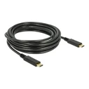 Καλώδιo USB Delock 3.1 Gen2 C > C E-Marker 3A 0.5m Black