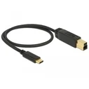 Καλώδιo USB Delock 3.1 Gen2 C > B 1.0m Black