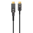 Καλώδιο HDMI Manhattan LWL connector/MicroSt 4K@60Hz 20m