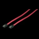 Καλώδιo Logilink S-ATA Cable with latch, 2x male, red, 0,30M