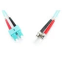 Καλώδιο Οπτικής Ίνας Digitus LWL ST -> SC 2.00m Multimode Duplex OM3