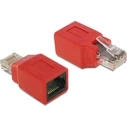 Βύσμα Δικτύου Delock RJ45 Adapter RJ45 -> RJ45 M/F Crossover