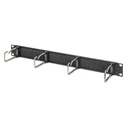 Οδηγός Καλωδίων Δικτύου Digitus panel steel brackets + brush strip 19" 1U