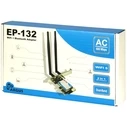 Κάρτα Δικτύου Inter-Tech Wi-Fi 5 PCIe Adapter EP-132 Antenne,Bluetooth 4.2