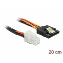 Καλώδιο Delock P4 4Pin St > SATA 15Pin Bu 0.20m