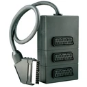 Αξεσουάρ Εικόνας Schwaiger Scart-Verteiler 3-fach Black