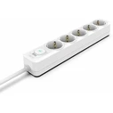Πολύπριζο Inca IPW-44GB 5fach, LED Anz. White 1,5m