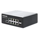 Network Switch Intellinet 8-Port Gb PoE+ Web-Managed Industrie-2xSFP
