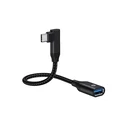 Αντάπτορας USB Conceptronic Type-C -> USB-A 3.0 OTG 90°gew. Black