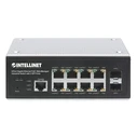 Network Switch Intellinet 8-Port Gb PoE+ Web-Managed Industrie-2xSFP