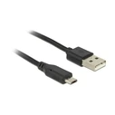 Καλώδιο USB Delock USB A -> Micro-B M/M 1.50m with LED sw