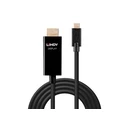Καλώδιο HDMI Lindy 2m Type-C to HDMI with HDR