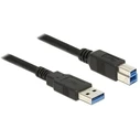 Καλώδιο USB Delock USB USB3.0 A -> B M/M 5.00m Black