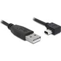 Καλώδιο USB Delock USB A -> Mini-B M/M 1.00m 90°