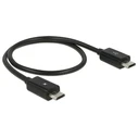 Καλώδιο USB Delock USB Micro-B -> Micro-B M/M 0.30m OTG sw